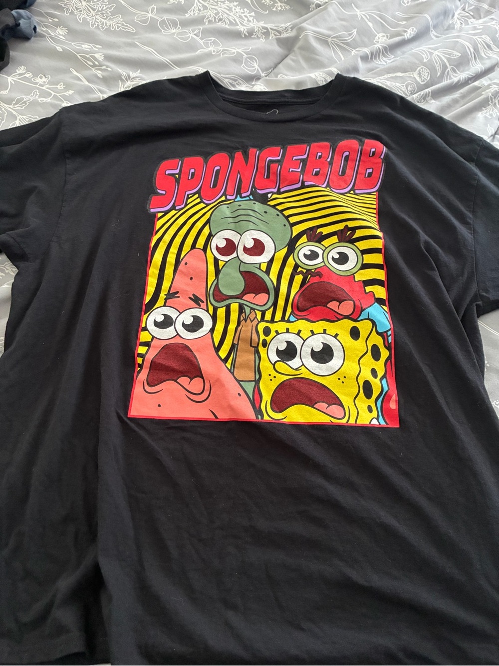 SpongeBob SquarePants Shocked Faces T-Shirt - 2XL -